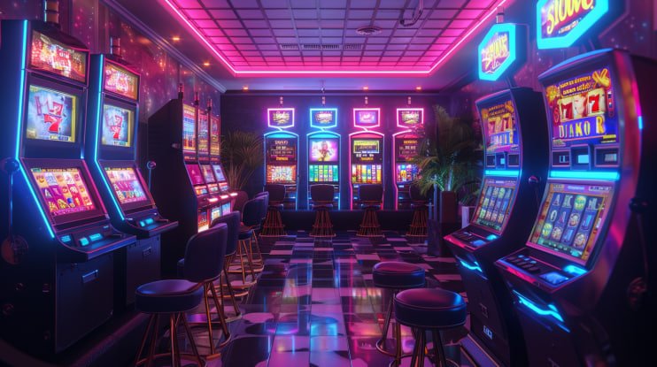 Slot game selection on 9jl with various themes for players